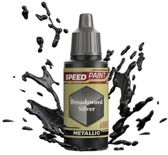 Army Painter - Speed Paint Metallic Broadsword Silver (18ml)